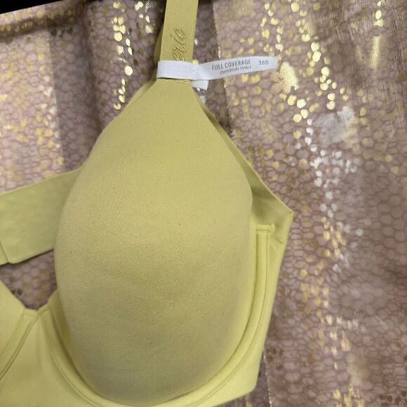 Aerie Pastel Green Real Free Full Coverage Lightly Lined Bra 36D NWT - Picture 4 of 5